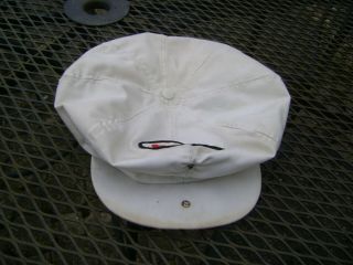 Vintage Bell Helmet Fabric Snap Brim Cap