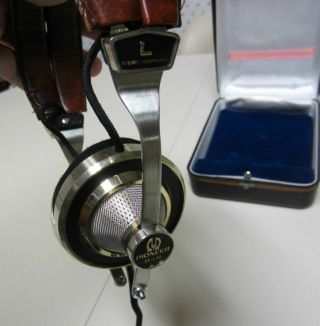 Vintage Pioneer SE - L40 Headphones Stereo Head phones with Case 5