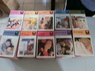 90 VINTAGE ROMANCE NOVELS MILLS & BOON ALL HB VERY GOOD COND 3