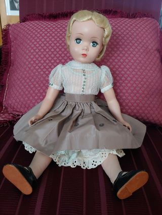 Madame Alexander Maggie Face Vintage Doll Clothes Alice In Wonderland Blond