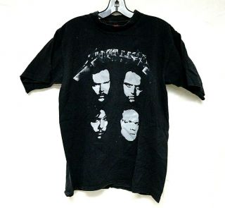 Vintage Metallica Concert T - Shirt - 1991 Tour - Large - Black Ct03