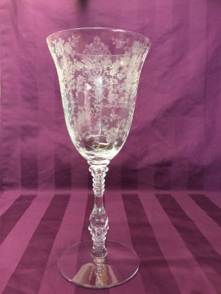 Vintage Cambridge Glassware Set Of 4
