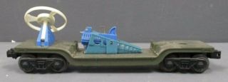 Lionel 3349 - 100 Olive Drab Turbo Missile Launching Car - Rare