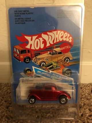 Vintage 1983 Hot Wheels Neet Streeter Metallic International Card Unpunched Nib