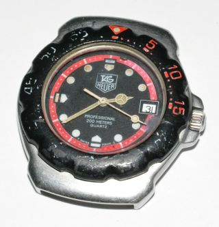 Vintage Tag Heuer Formula 1 35mm Wrist Watch Wa1214 -