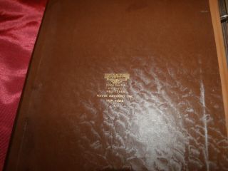 Vintage Rare National Coin Album Large Cents 1793 - 1857 & Nickel & Silver 3 Cent 2