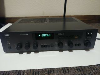 Vintage Nad 7150 Stereo Receiver 50 Watts Rms Audiophile - Powers Up