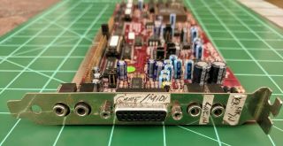 Vintage Advanced Gravis Ultrasound Classic 2.  4 ISA Sound Card AS - IS for Repair 5