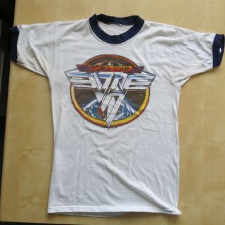 Van Halen World Tour 1979 Vintage Tour T - Shirt