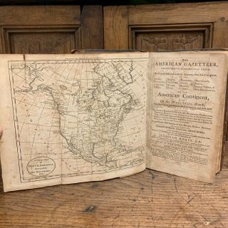 1797 Rare First Edition By The Father American Geography With All 7 Maps - Rare