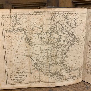 1797 RARE FIRST EDITION BY THE FATHER AMERICAN GEOGRAPHY with all 7 MAPS - RARE 2