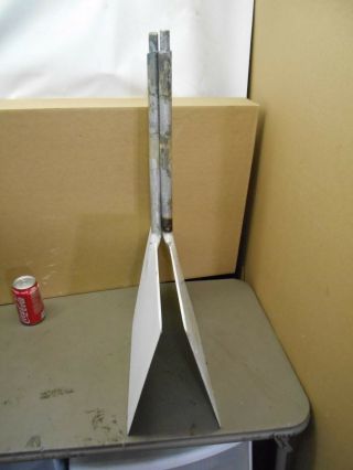 Vintage Pair E Scow Sailboat Rudder ' s Each made from Aluminum Use or Display 3