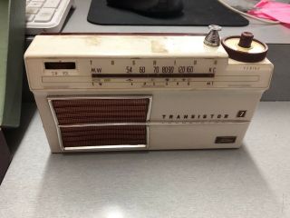 Vintage Toshiba Transistor Radio 7TM - 312S Rare Find 2