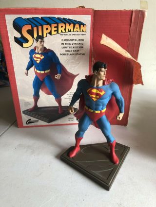 Superman Rare Bowen Full Size Statue.