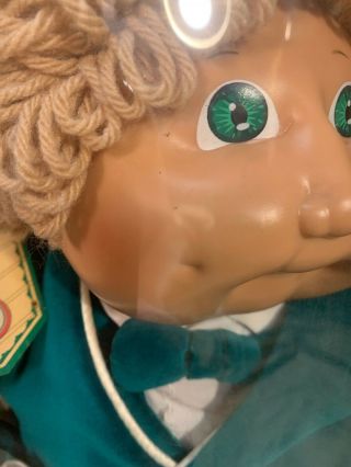 Vintage 1980s Cabbage Patch Limited Edition Twins NIB Box Green Eyes Blonde 2