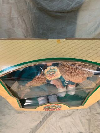 Vintage 1980s Cabbage Patch Limited Edition Twins NIB Box Green Eyes Blonde 6