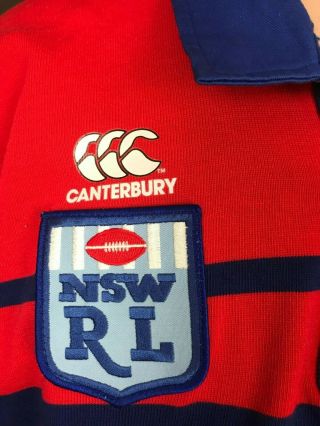 Vintage Canterbury CCC Newcastle Knights Jersey NSWRL BP large 1994 rugby league 2