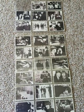 Vintage 1964 T.  C.  G.  Beatles Trading Cards 1st,  2nd,  Color And Hard Day 