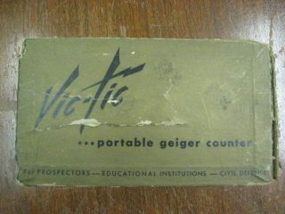 Vintage Vic - Tic Geiger Counter 3