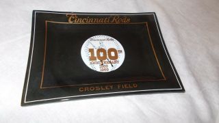 Vintage Cincinnati Reds,  Crosley Field,  100th Anniversary Ash Tray