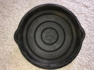 VINTAGE GRISWOLD HIGH DOME 10 CAST IRON SKILLET LID 1100A Rustic Camp Cookware 7