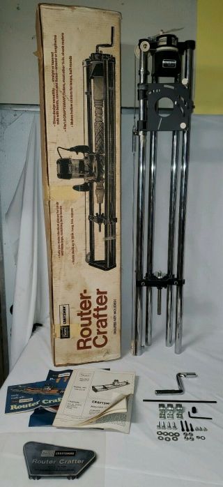 Vintage Craftsman Router Crafter Model 720.  25250 -