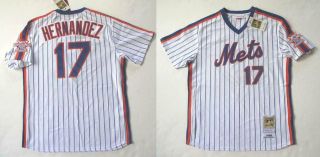 Mitchell & Ness York Mets Vintage 1986 Keith Hernandez Home Jersey 40