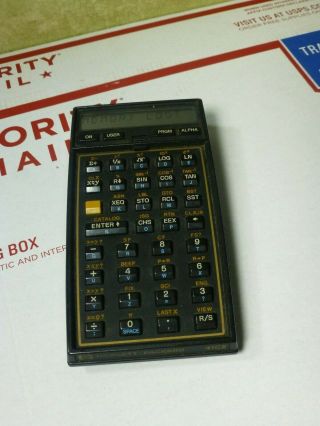 Vintage Hewlett Packard Hp 41cx Scientific Calculator - Parts Only