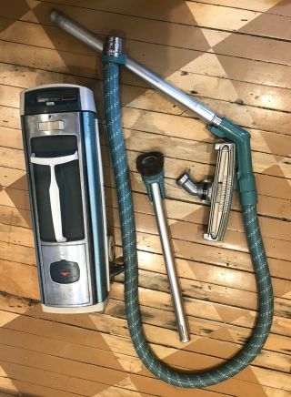 Vintage Electrolux Model 1205 Canister Vacuum Cleaner W/attachments