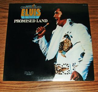 Elvis Presley Quadradisc Mega Rare Factory Promised Land Apd1 - 0873