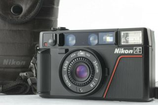 RARE 【MINT】 Nikon L35 AF RED ”D” Mark ISO 1000 35mm Film Camera Japan 1620 12