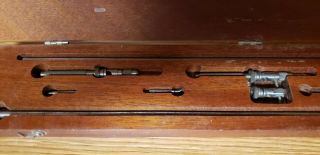 Vintage Brown & Sharpe 845 Beam Trammel With Box 3