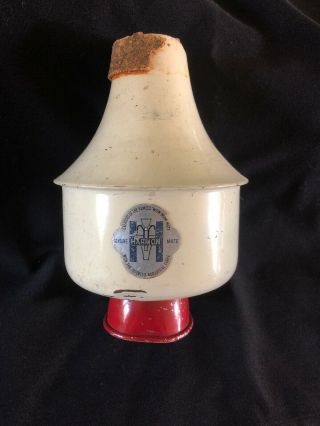 Vintage Harmon Mute For Trumpet Or Cornet - The Famous “wow Wow” Mute