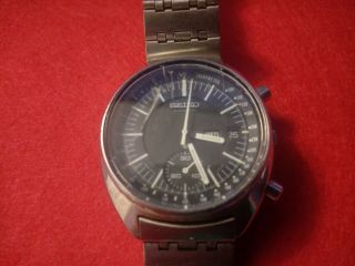 Men ' s Vintage SEIKO 6139 - 7039 Chronograph Automatic 17J watch. 6