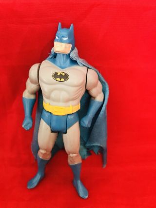 Vintage Powers Batman Action Figure With Cape Kenner 1984