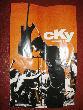 Rare Old Cky Vol.  1 Punk Rock Promotional Poster Camp Kill Yourself