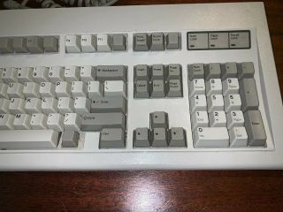 vintage 1989 IBM KEYBOARD model M 1391401 w/ removable cord clicky 4