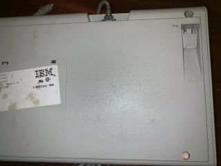 vintage 1989 IBM KEYBOARD model M 1391401 w/ removable cord clicky 8
