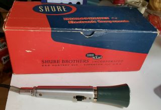 Vintage Shure Microphone Model 430 Commando