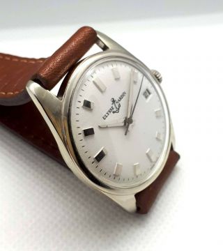 Vintage Ulysse Nardin White Dial Not Work 3