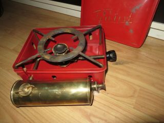 Rare Vintage Hahnel Tourist Camp Stove { Vulcano }