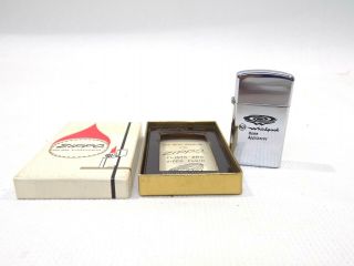 Vintage 1963 Unfired Slim Zippo Lighter Advertising Whirlpool Home Appliances