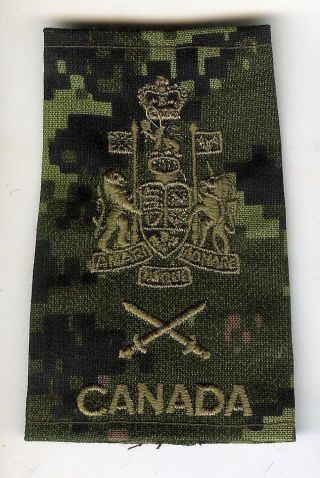Obsolete Canadian Army Formation Chief Warrant Officer Cadpat Slip On Type 2 - M