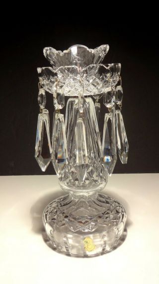 1 Vintage Waterford Crystal C1 Candelabra Candlestick Holder Ireland