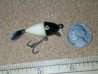 Rare Antique Wright Mcgill Dippy Wiggler Fly Rod Lure Ge Old Display Tackle Box