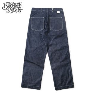 Bronson US Army M - 40 Dungaree Pants Vintage Selvage Denim Jeans For Men Onewash 4