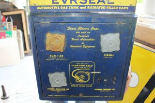 Vintage 1940 ' s Everseal Gas Tank & Radiator Caps 17 