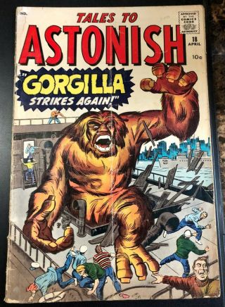 Tales To Astonish (1st Series) 18 Silver Age Vintage Marvel Comic