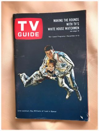 Vintage TV GUIDE 1965 Lost in Space NASHVILLE,  TN edition 8