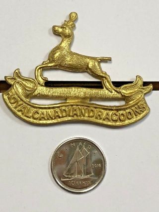 Royal Canadian Dragoons Cap Badge